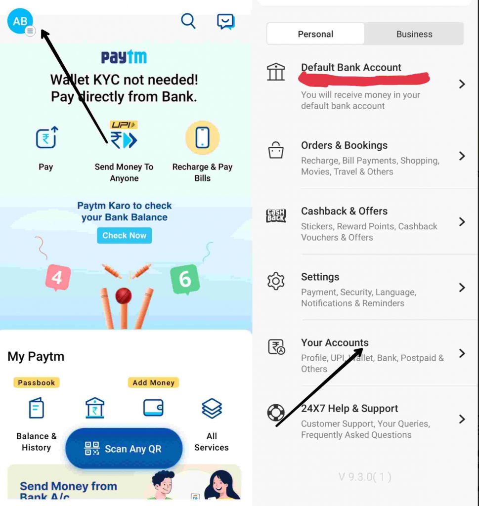 paytm app first page