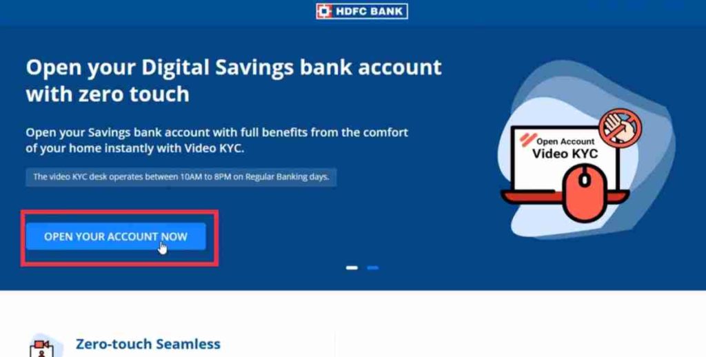 HDFC Bank में अकाउंट कैसे खोले? (Zero Balance)